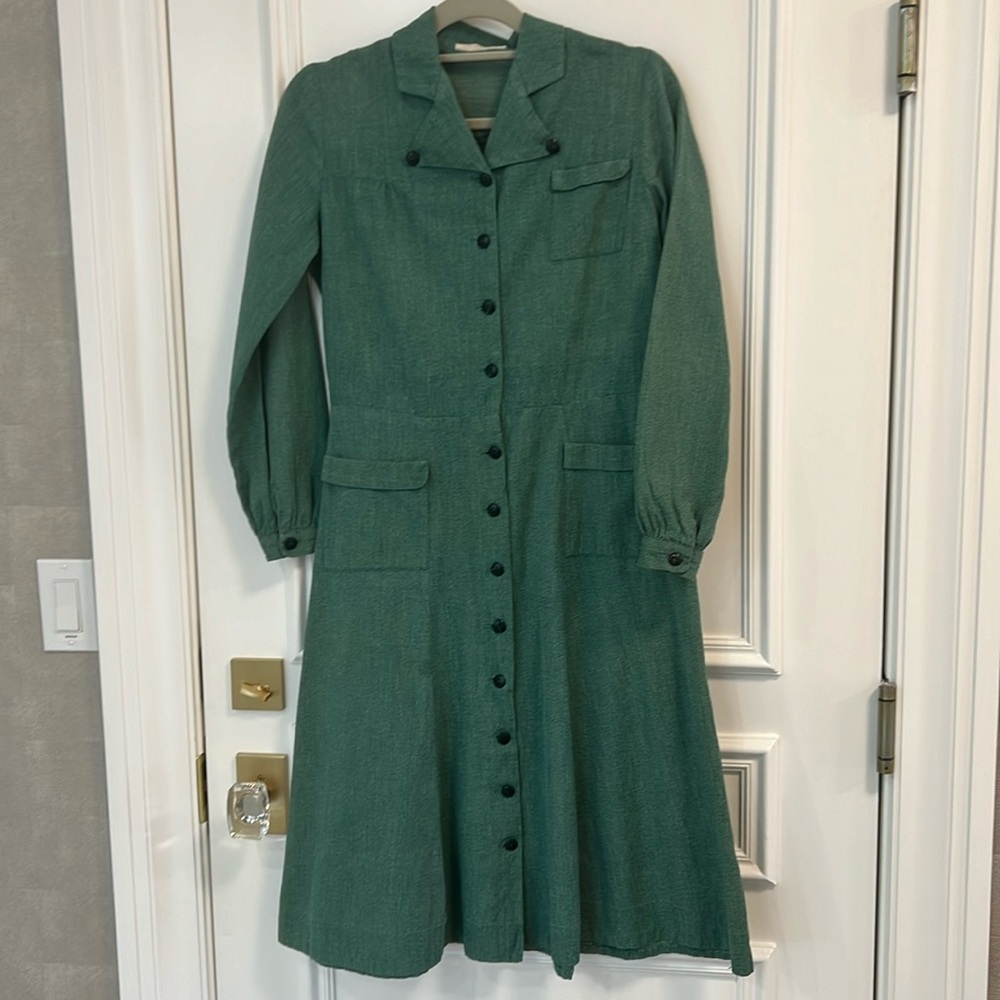 Vintage Girl Scout uniform dress